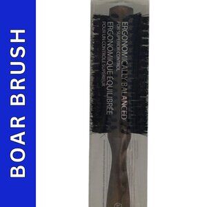 Boar Bristle Round Brush 50mm Tiri Professional New